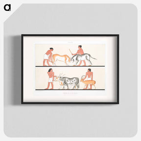 アートポスター-Rural Life in Ancient Egypt
 - エジプト美術史 Poster.