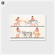 アートポストカード-Rural Life in Ancient Egypt
 - エジプト美術史 Postcard.