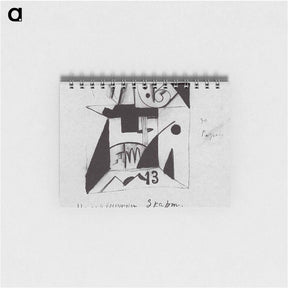 アートメモ帳-Decor sketches for the opera "Victory over the Sun" - カジミール マレーヴィチ Memo.