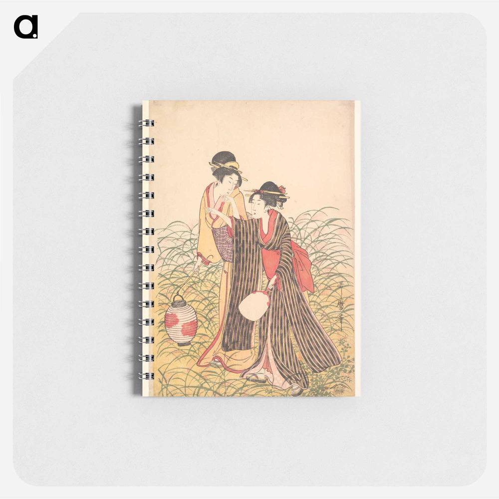 Elopers in Musashino - 喜多川 歌麿 Memo.