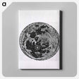 アートパネル-Lunar Observation by Johannes Hevelius
 - 国立医学図書館 Canvas.