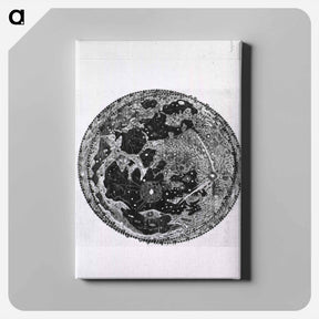 アートパネル-Lunar Observation by Johannes Hevelius
 - 国立医学図書館 Canvas.