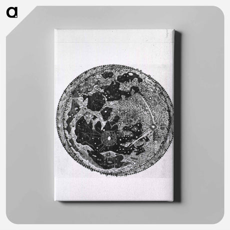アートパネル-Lunar Observation by Johannes Hevelius
 - 国立医学図書館 Canvas.