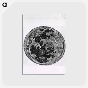 アートポストカード-Lunar Observation by Johannes Hevelius
 - 国立医学図書館 Postcard.