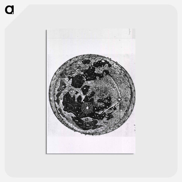 アートポストカード-Lunar Observation by Johannes Hevelius
 - 国立医学図書館 Postcard.