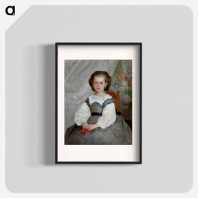 アートポスター-The title of the painting is not explicitly mentioned in the provided description. - ピエール オーギュスト ルノワール Poster.