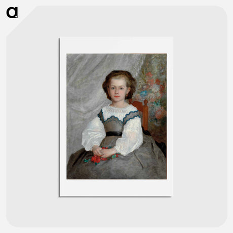 アートポストカード-The title of the painting is not explicitly mentioned in the provided description. - ピエール オーギュスト ルノワール Postcard.