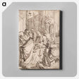 アートパネル-The title is "Rembrandt van Rijn's baby". - レンブラント ファン レイン Canvas.