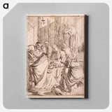 The title is "Rembrandt van Rijn's baby". - Rembrandt van Rijn Canvas.