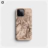The title is "Rembrandt van Rijn's baby". - Rembrandt van Rijn Phone Case.