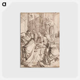 アートポストカード-The title is "Rembrandt van Rijn's baby". - レンブラント ファン レイン Postcard.