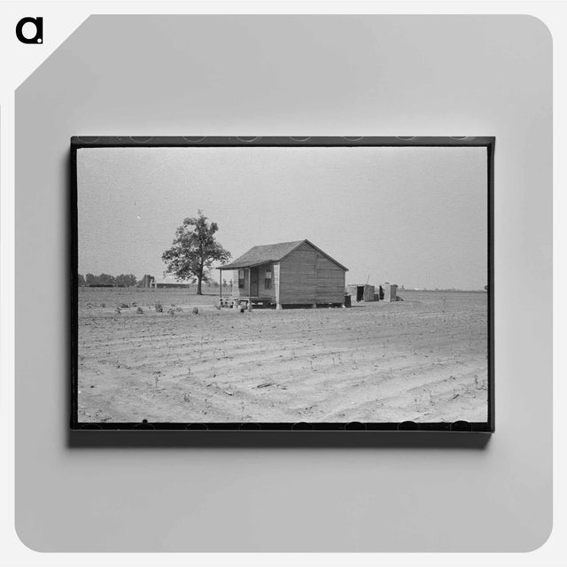 アートパネル-Adobe House, Chamisal
 - ラッセル リー Canvas.