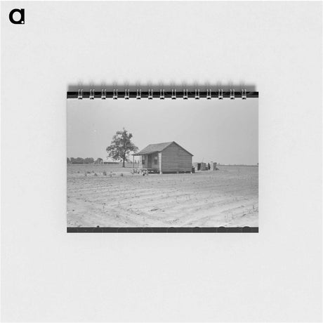 アートメモ帳-Adobe House, Chamisal
 - ラッセル リー Memo.