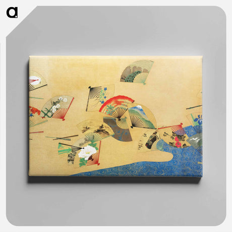 アートパネル-Fans and Stream
 - セントルイス美術館 Canvas.