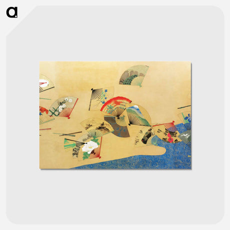 アートポストカード-Fans and Stream
 - セントルイス美術館 Postcard.