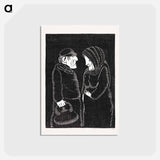 Fantastical Man and Woman
 - サミュエル ジェスルン Postcard.