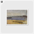 アートポストカード-Delaware River Scene - トーマス エイキンズ Postcard.