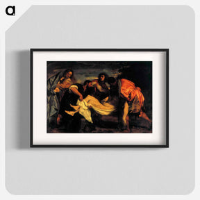 アートポスター-Entombment of Christ - ティツィアーノ ヴェチェッリオ Poster.