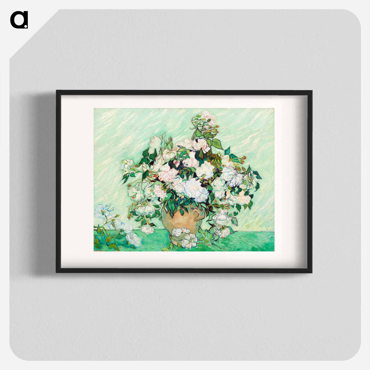 Roses - Vincent van Gogh Poster.