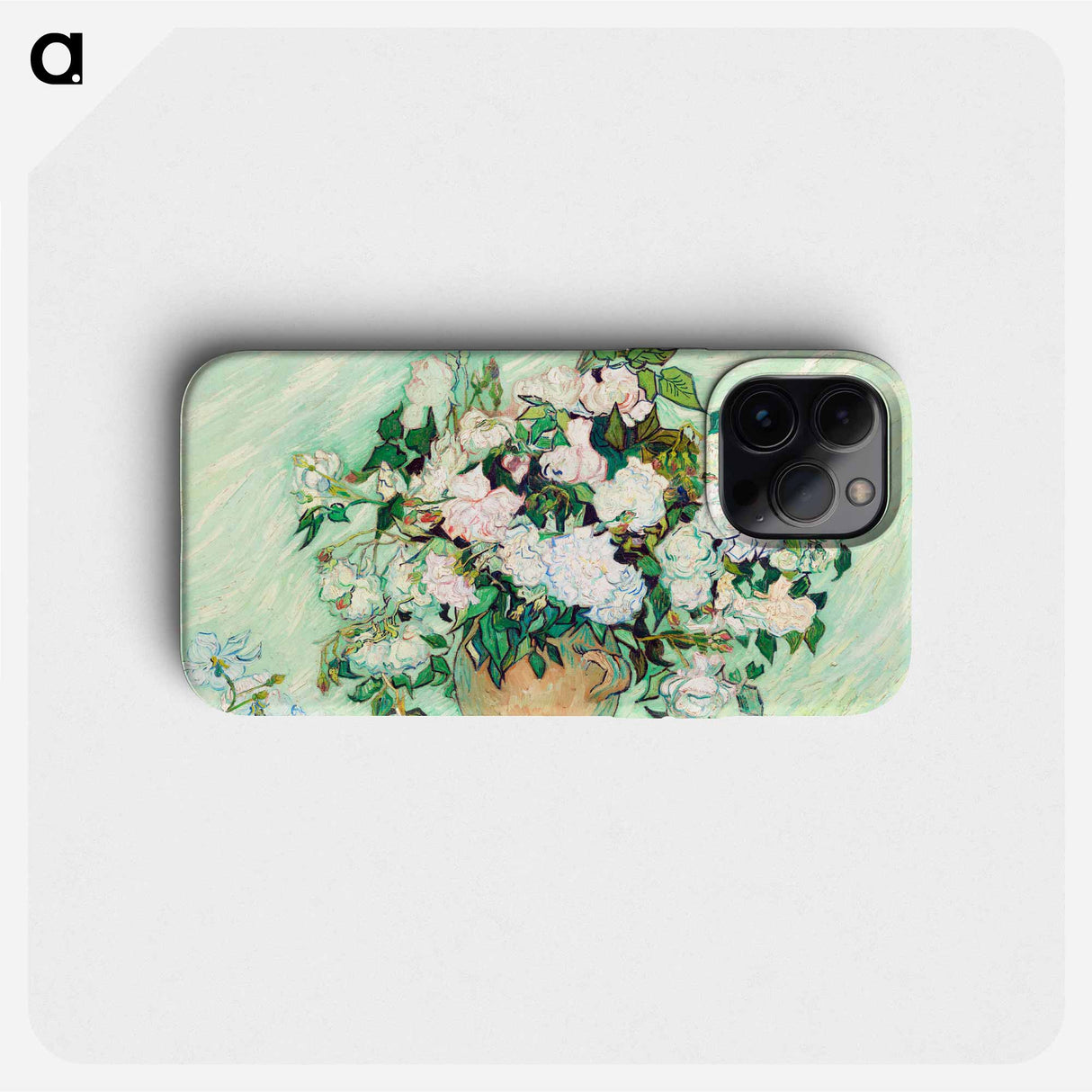 Roses - Vincent van Gogh Phone Case.