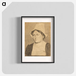アートポスター-Woman with a Dutch Bonnet
 - ウィーン博物館 Poster.