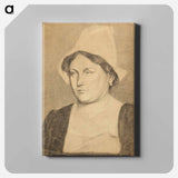 アートパネル-Woman with a Dutch Bonnet
 - ウィーン博物館 Canvas.