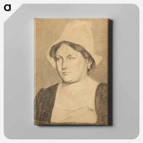 アートパネル-Woman with a Dutch Bonnet
 - ウィーン博物館 Canvas.