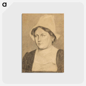 アートポストカード-Woman with a Dutch Bonnet
 - ウィーン博物館 Postcard.