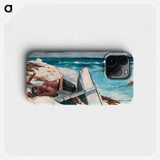 After the Hurricane, Bahamas - ウィンスロー ホーマー Phone Case.