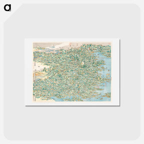 アートポストカード-Map of China
 - イェール大学アートギャラリー Postcard.