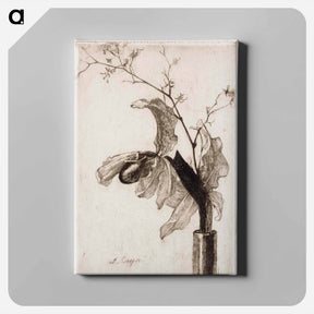 アートパネル-Orchid in a vase - アルバート エーデルフェルト Canvas.