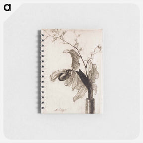 アートメモ帳-Orchid in a vase - アルバート エーデルフェルト Memo.