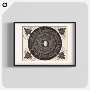 アートポスター-Knob with rectangular center - アルブレヒト デューラー Poster.
