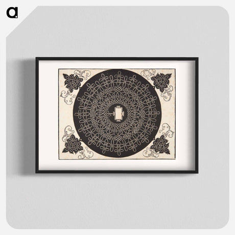 アートポスター-Knob with rectangular center - アルブレヒト デューラー Poster.