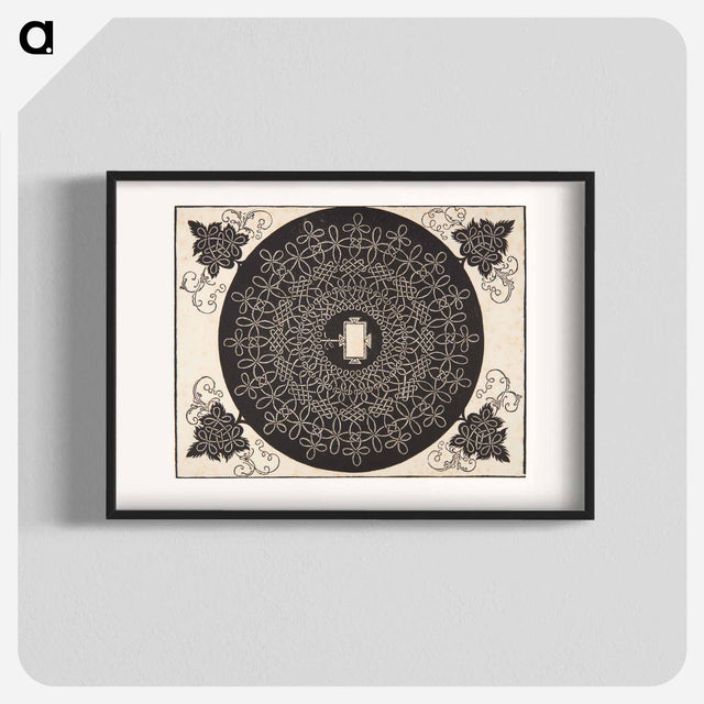 アートポスター-Knob with rectangular center - アルブレヒト デューラー Poster.
