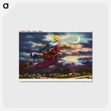 アートポストカード-The Salem Witch
 - ボストン公共図書館 Postcard.