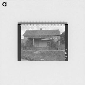 アートメモ帳-Northern Arkansas on U.S. 62 - ドロテア ラング Memo.
