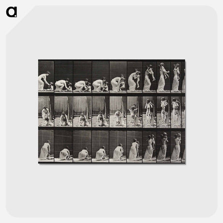 アートポストカード-Lifting Child
 - エドワード マイブリッジ Postcard.