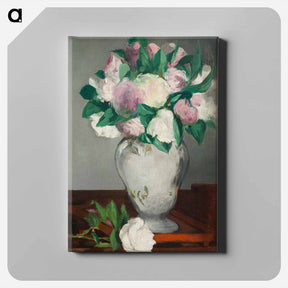 アートパネル-Peonies - エドゥアール マネ Canvas.