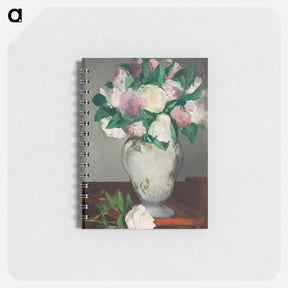 アートメモ帳-Peonies - エドゥアール マネ Memo.