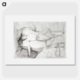 The Day After - エドヴァルド ムンク Poster.