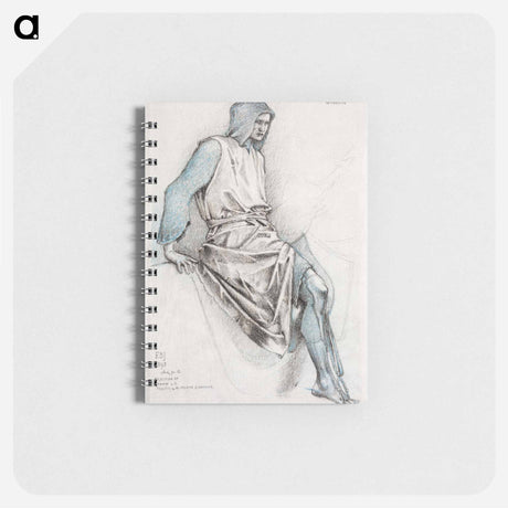アートメモ帳-Study for the Failure of Gawain from the Holy Grail Tapestries - エドワード バーン ジョーンズ Memo.