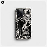 The graphic work of Ernst Ludwig Kirchner vol.1 - エルンスト ルートヴィヒ キルヒナー Phone Case.