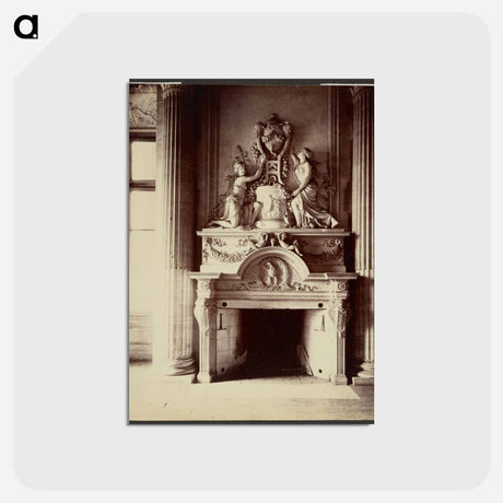 アートポストカード-Château de Maisons-Lafitte
 - ウジェーヌ アジェ Postcard.