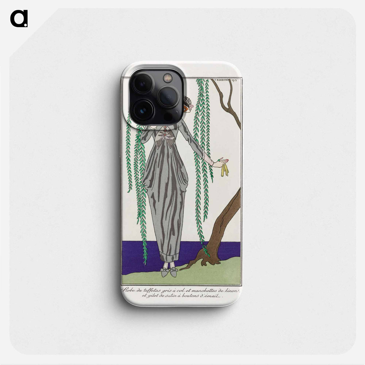 Costumes Parisiens - Georges Barbier Phone Case.