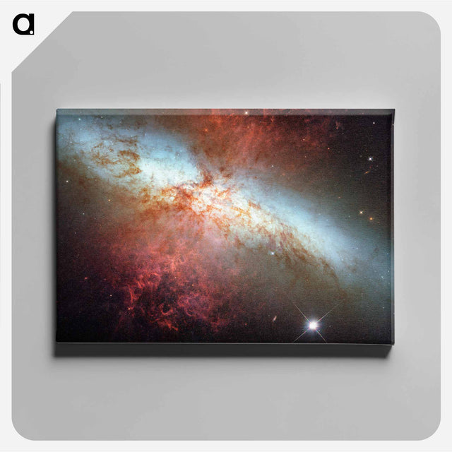 アートパネル-Supernova in M82
 - ハッブル画像 Canvas.