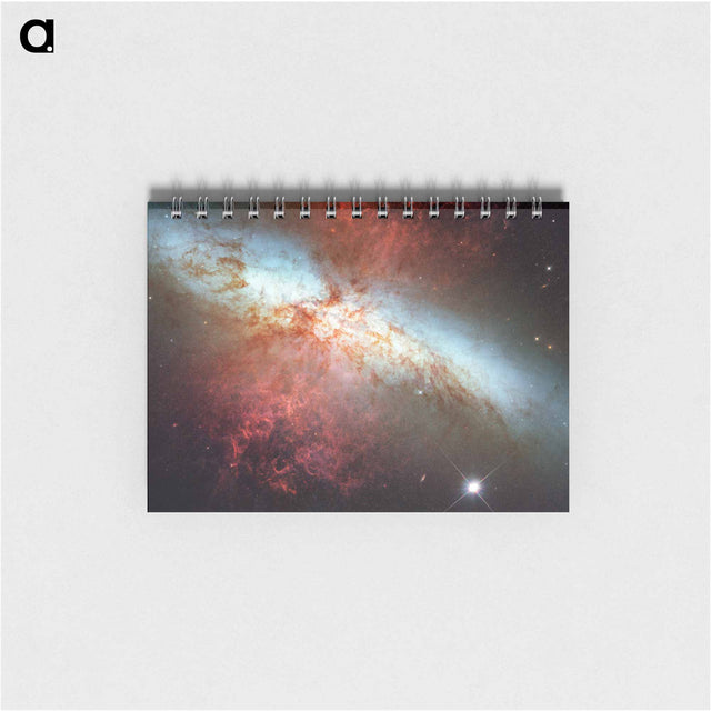 アートメモ帳-Supernova in M82
 - ハッブル画像 Memo.
