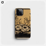 Blossoming plants - Julie de Graag Phone Case.