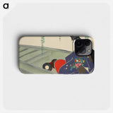 Boat from Momoyogusa–Flowers of a Hundred Generations - Kamisaka Setsuka Phone Case.