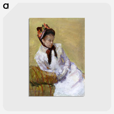 アートポストカード-Portrait of the Artist - メアリー カサット Postcard.